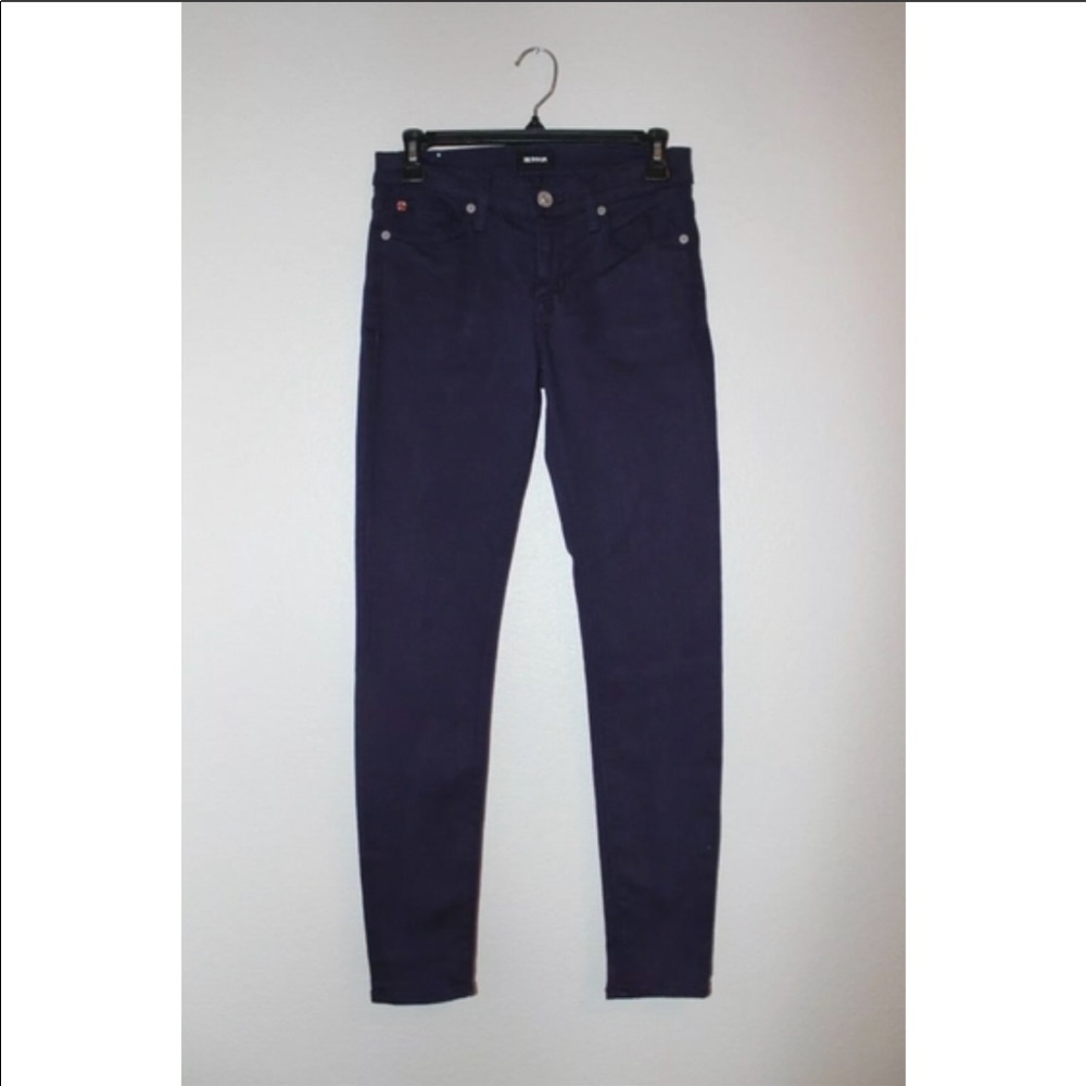 HUDSON Jeans Krista Ankle Super Skinny Purple